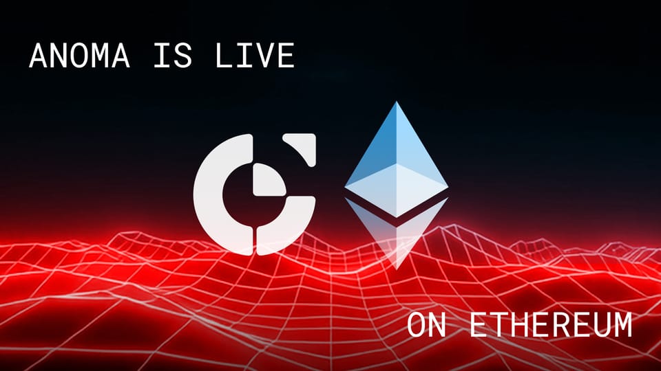 Anoma is Now Live on Ethereum Mainnet